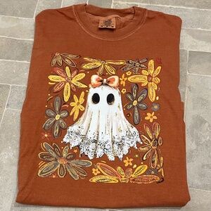 Halloween graphic T-shirt